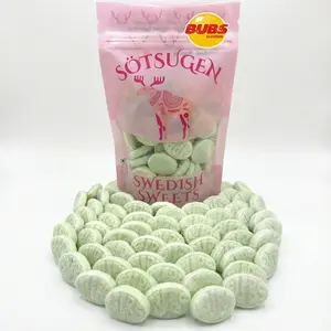 Bubs Cool Fruity Pear Mini Swedish Candy 1/2 lb