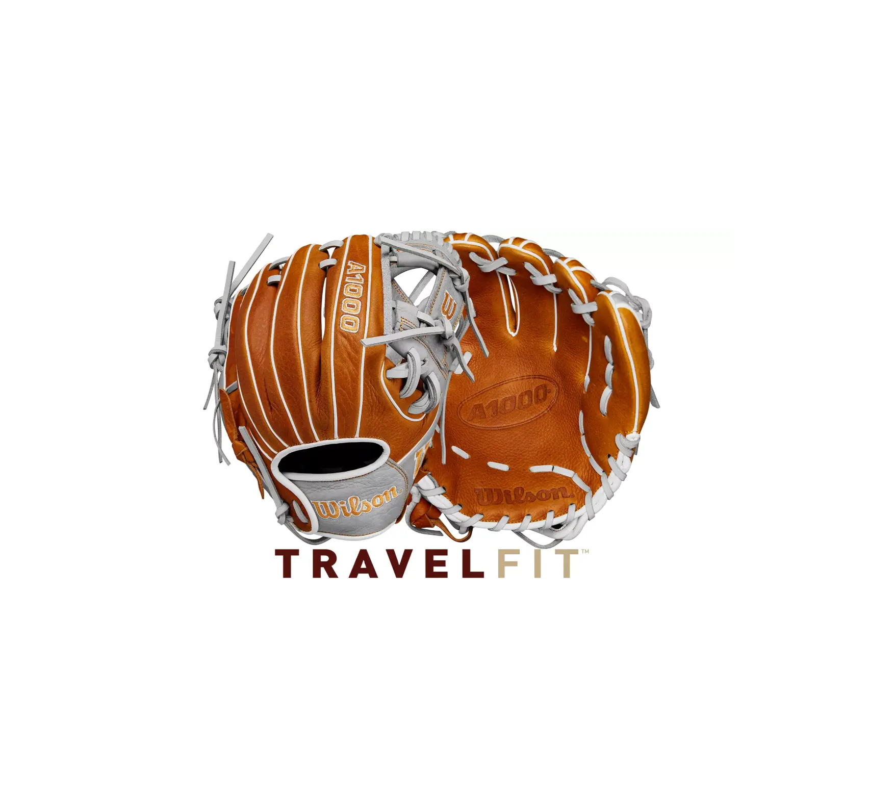 Wilson 11'' A1000 PF11 Pedroia Fit Series Glove 2024, Tan/Grey - Right Hand Throw
