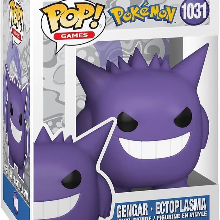 Funko Pop! Vinyl Pokémon - Gengar / Ectoplasma #1031 Collectible Vinyl Figure, 1 Piece, Unique Design for Pokémon Enthusiasts