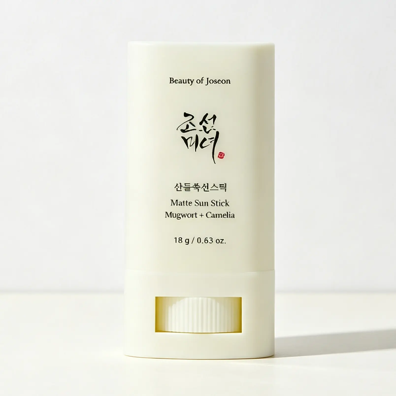 Beauty of Joseon Matte Facial Sunscreen Sun Stick - Mugwort, Camellia - SPF50+ PA++++, 0.63oz (18g)