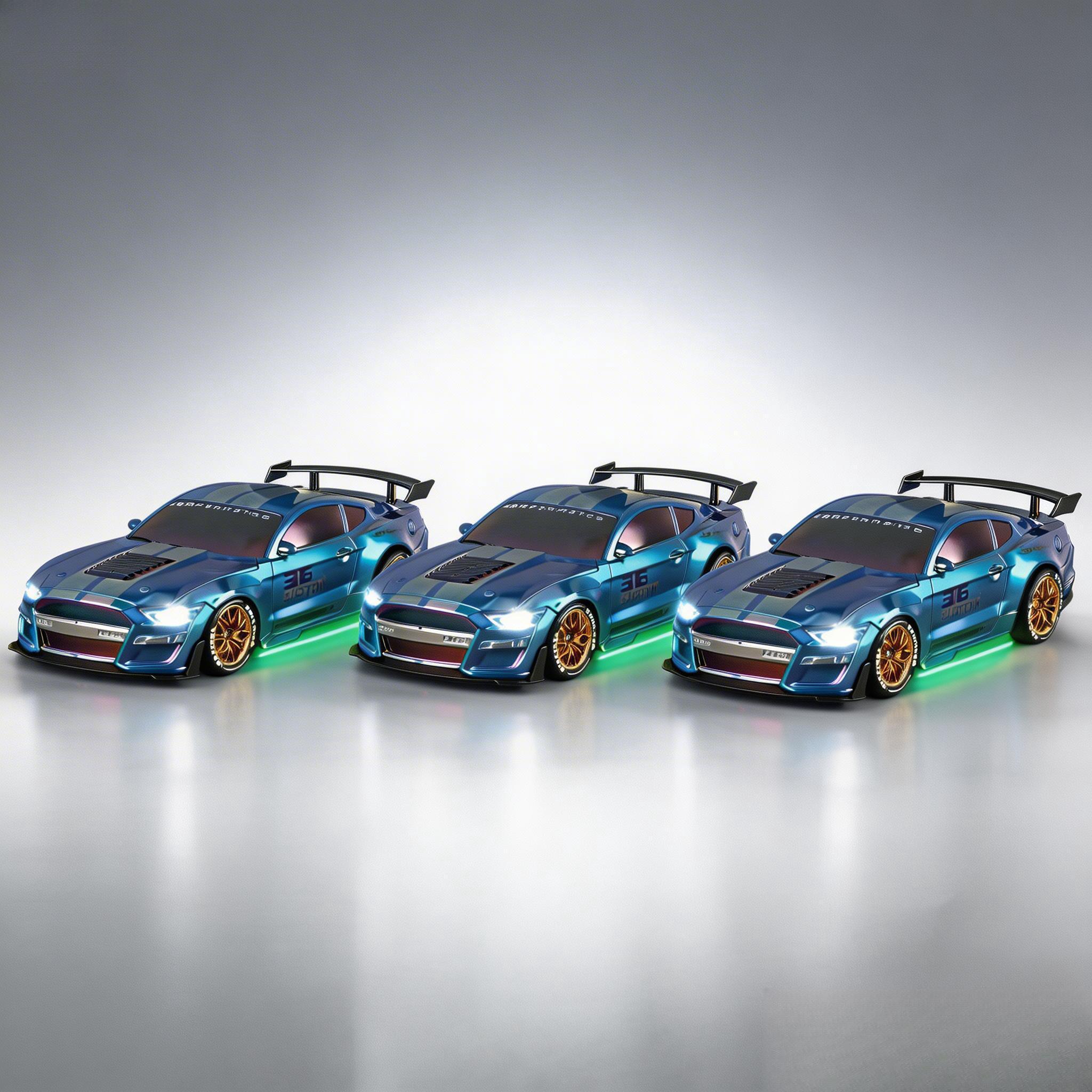 RC 4WD Remote Control Car 2.4G Full Scale High Speed Racing Toy for Kids Perfect for Outdoor Racing Indoor Play Birthday Gifts Holiday Presents and Collection