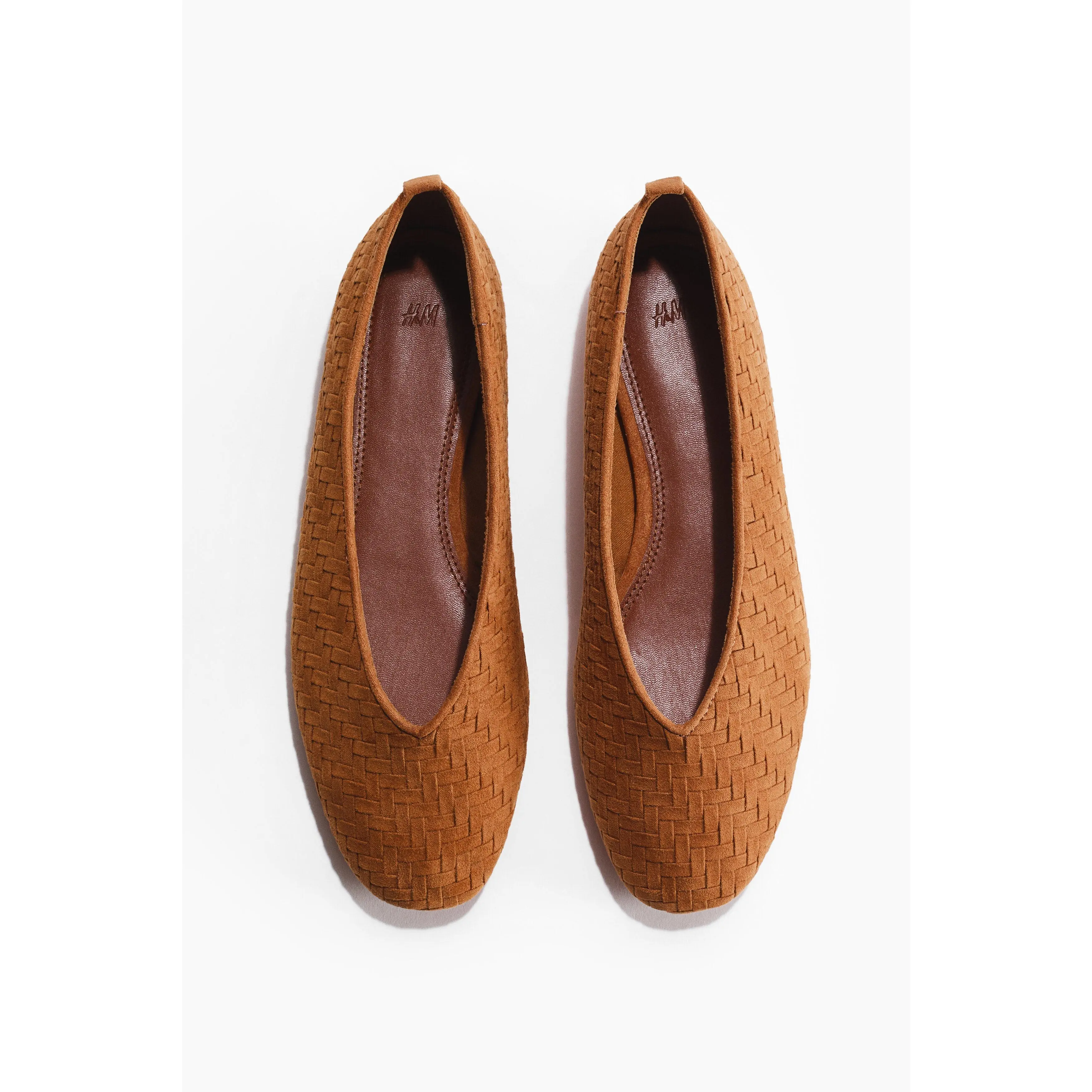 H&M Braided ballet pumps
