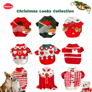 [HipiPet] Cozy & Cute Christmas Pet Sweaters for Dogs & Cats – Multiple Styles to Choose From, Perfect for Holiday Photos, Xmas Parties, Winter Warmth & Gifts