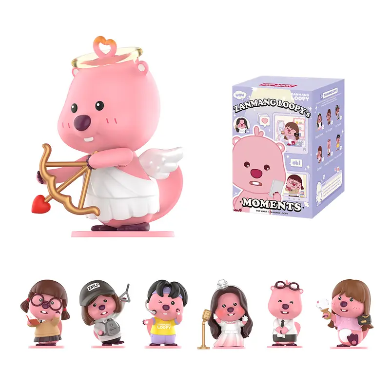 POP MART ZANMANG LOOPY’s Moments Series Figures, Blind Box, Mystery Box
