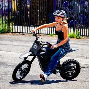 Valtinsu EM5 Electric Bike 3800w Peak Power 48V 23.4AN Lithium-ion Battery 53 Miles Rang Only For Off Road