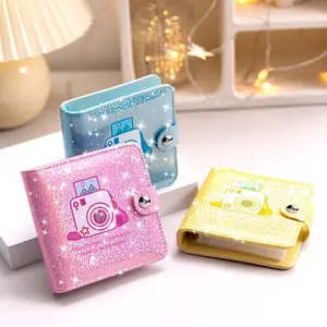 Idol Album Girl Card Storage Loose Leaf Three Inch Photos One Palace Polaroid Album Collection Card Book, Scrapbook Photo Album, Perfect for Collectors