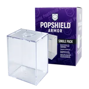 PopShield Armor Hard Protector with Magnetic Lid for Standard 4-inch Funko Pops