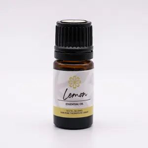 Lemon Essential Oil 5mL - Pure, Therapeutic Grade for Natural Energy & Mood Boost