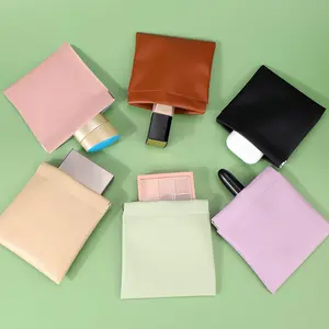 6 Pack Small Travel Kit Storage Pouch 4.7×4.4 Inch Lipstick Makeup Accessories Storage Bag Beauty & Personal Care makeup cosmetic bag small makeup bag cosmetic bag
