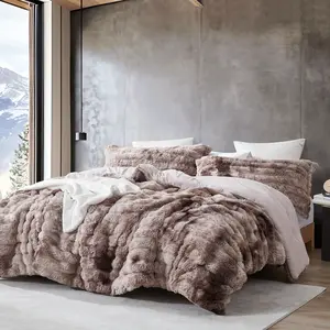 Snowball Chunky Bunny - Coma Inducer Oversized Comforter Set - Wisdom Brown