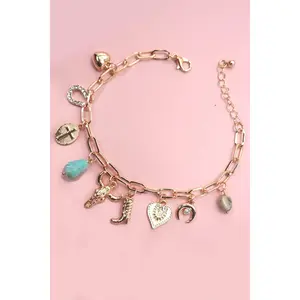 western charm bracelet
