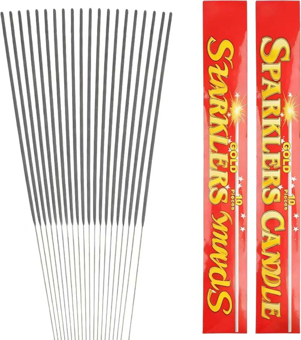 40pcs 18-in Festive Sparklers Wedding Package, Wedding Sendoff Decorations for Home & Party Supplies, Handheld Rods