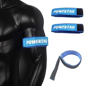 Powertao blood resistance bands, Adjustable occlusion straps for arms, Great for fitness and bodybuilding. Get lean muscles without lifting heavy weights.