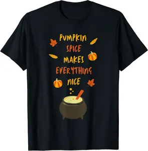 Pumpkin Spice. Halloween Trick or Treat Haunted House Candy T-Shirt - Latellestcha Shop 50B09DBQ7JC2