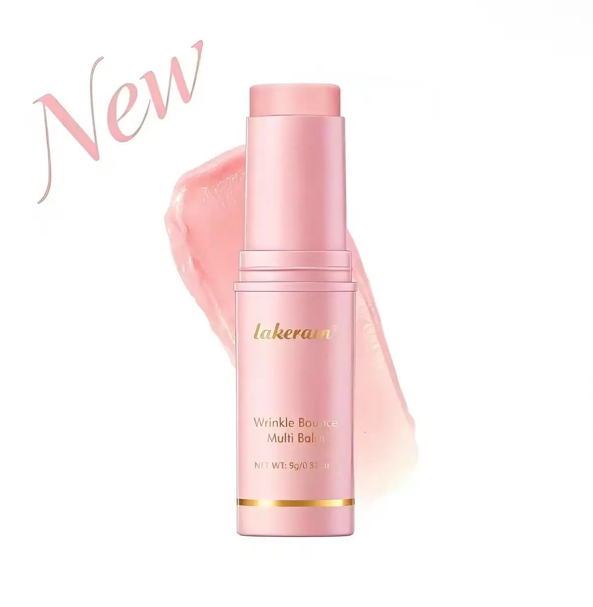 3PCS Pink Collagen Volume MultiBalm-1-In-1Korean Skincare Cosmetic Stick with VolufilinePDRN,NAD-Smooth, Hydrating Moisturizer forUnder-Eves, Lips,Smile Lines-Anti-Aging,Firming, Fine Lines Care - Daily Use, ldeal Gift