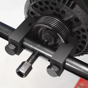 ‌Adjustable Crankshaft & Power Steering Pump Pulley Removal Tool - 2025 Upgraded Design with Adjustable Arms Engine Parts Ratchet Combination Wrenches
