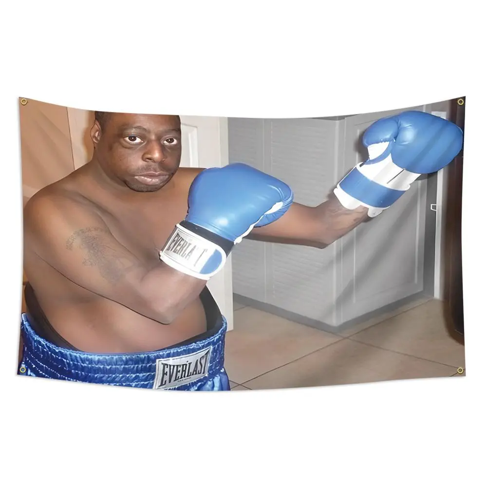 Boxing Themed Pattern Backdrop, 3'x5' Boxing Themed Backdrop, Backdrop Background, Party Decoration Supplies, Event Decorations, Event Decor for Home, Garden, Room, Dorm, Man Cave, Party Backdrops, Banners