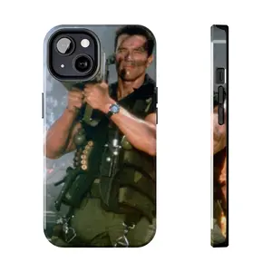 Commando RPG Tough Phone Case, Arnold Schwarzenegger Phone Cover, Action Movie Fan Gift, Military Phone Case, Movie Buff Phone Case, Tough