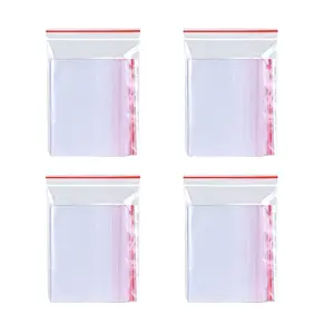 Small Transparent Reusable Ziplock Polyethylene Bags, 2.3x3.5 Inches, 400 Pack, 2 Mil Thick, Ideal for Jewelry, Candy, Beads