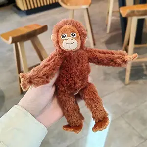 Simulation Monkey Orangutan Doll Super Soft Stuffed Bag Animals Plush Toy Birthday Gift companion gift for Kid Soft Stuffed Doll
