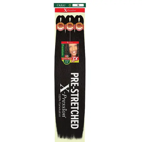 Outre Synthetic Pre Stretched ULTRA BRAID - XPRESSION 3X 72"