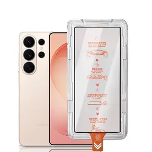 Draw Pull Second Film Tempered Glass Screen Protector for Samsung Galaxy S26 Ultra Full Coverage, Durable & Scratch-Resistant Design, Accessories