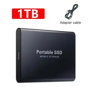 2026 SSD Large Capacity External Hard Drive Quiet Operation Mobile Storage SSD USB3.2 Type-C High Speed Solid Stae Disk For PC MAC