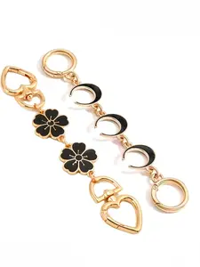 Bag Strap Extender Chain, Purse Extender Chain, Cherry Blossom Moon Bag Extender, Handbag Shoulder Strap Accessory, Suitable for Crossbody and Handbags