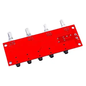 Stereo sound source four-channel mixer audio signal mixing board single power supply