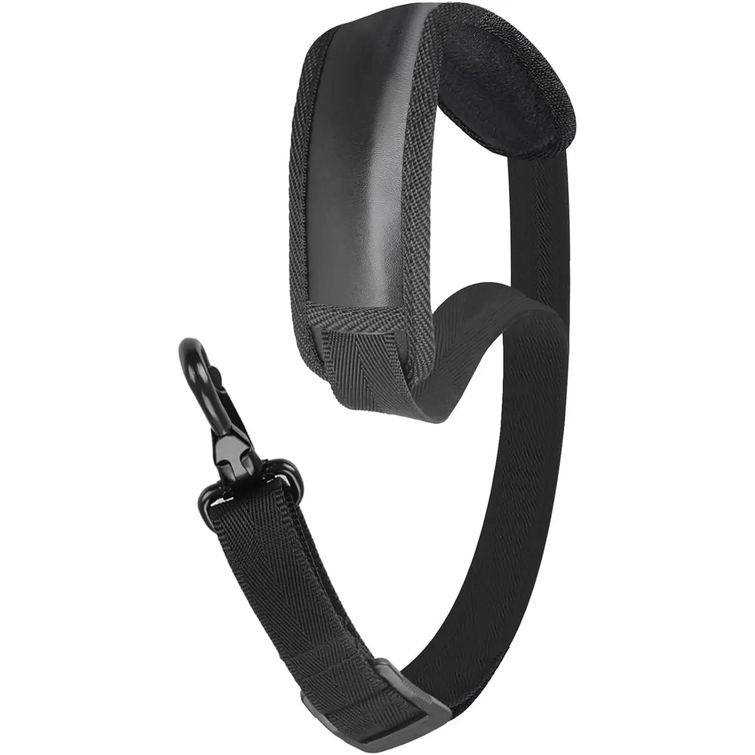 Saxophone  Strap, Soft Adjustable Sax Leather Padded for Alto Tenor Soprano Baritone Sax, Clarinet