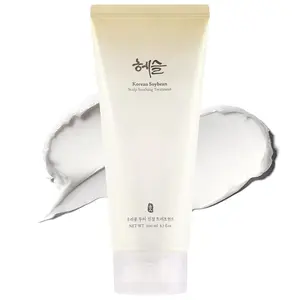 [Hesul Official Store] Korean Soybean Scalp Soothing Treatment - Clinically Proven for Sensitive Skin, Silicone-Free, Gentle Care, Soybean & Caffeine Complex, 200ml