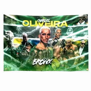 Charles Brazil 3x5Ft Flag Tapestry for College Dorm Room Decor Banner Outdoor Parties Holiday Gifts Banner with 4 Brass Grommets