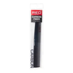 RED by KISS Carbon-Fiber Large Barber Comb