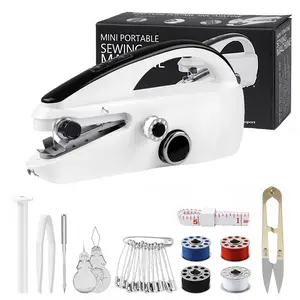 Handheld Sewing Machine,Portable,Mini Sewing Machine,Easy to Use,Fast Sewing Speed,Suitable for Sewing Clothes,Fabric,DIY Home Machine for Beginners summerwins