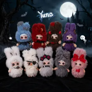 ANGRYFUN Under the Nightfall Plush Blind Box Toy – Cute Collectible Designer Figure Keychain, Kawaii Mystery Surprise Gift for Girls, Teens & Toy Collectors, Perfect for Birthday, Christmas & Valentine’s Day