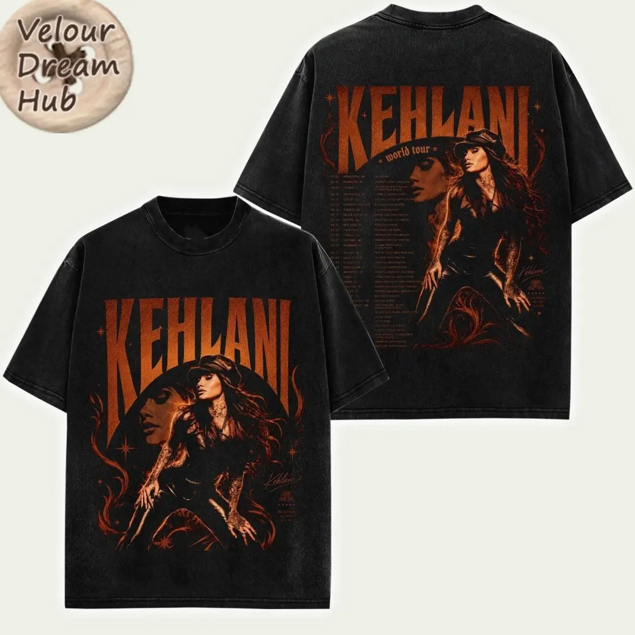 Retro Premium Cotton#Kehlani Music Alternative R&B Hip-hop Music Graphic Tee Retro Oversized Graphic Shirt ST8