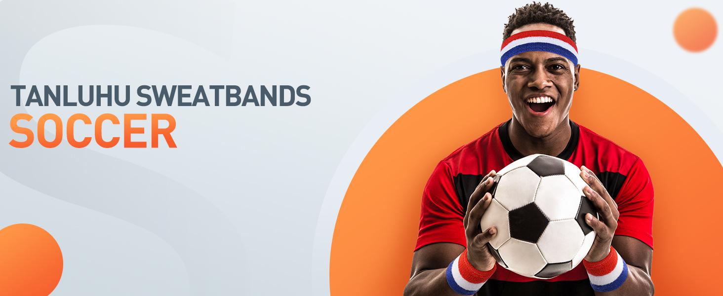 Sweatbands Sport Headbands for Men & Women,Terry Cloth Sweat Band for Tennis, Running, Basketball, Working Out, Exercise- Athletic Sweat Cotton Headband Outdoor
