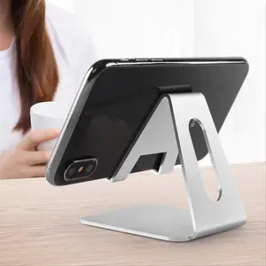 Aluminium Non Slip Tablet Holder, Metal Tablet Stand, Multifunctional Triangle Mobile Phone Tablet Mount, Tablet Bracket For Home & Office, Ipad Tablet Accessories