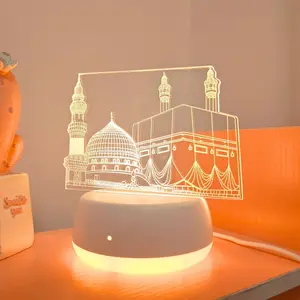 Elegant 3D Crescent Moon Night Light, USB Powered Warm LED Ambient Lamp, Atmosphere Light, Led Mood Light, Easy Switch, Perfect for Home Bedroom Decor