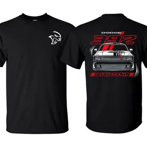 Dodge 392 Shakedown T-Shirt Hoodie Sweatshirt – Challenger HEMI Muscle Car Graphic Tee, Mopar Men’s Streetwear, Unisex Cotton Crewneck Gift