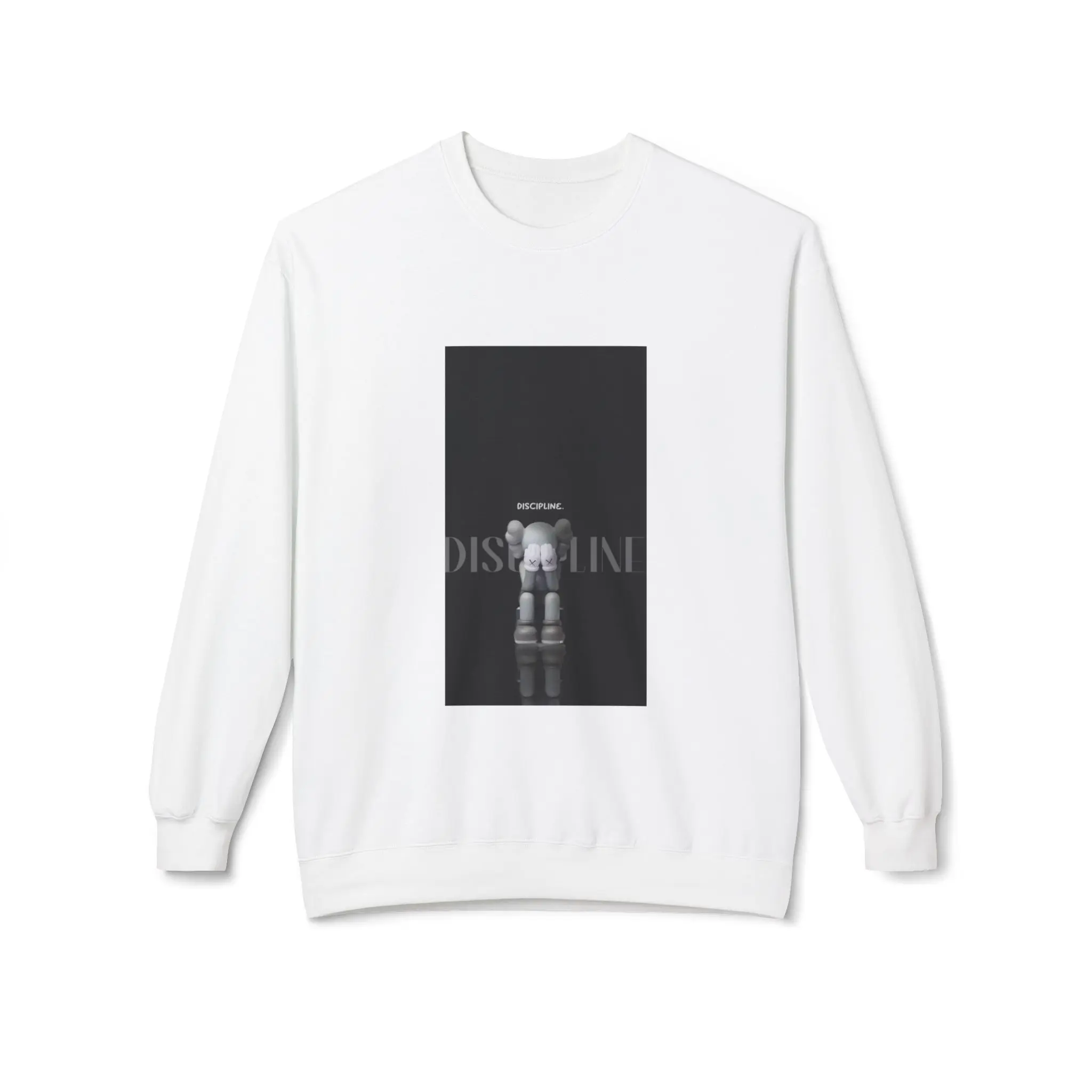 HypeBeast Discipine Midweight Softstyle Fleece Crewneck Sweatshirt