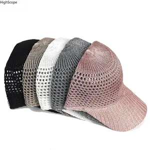 Quick-Dry Mesh Baseball Cap - UV-Protective Headwear for Outdoor Sports Activities