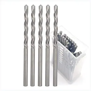 25 Pieces Drywall Cutting Tools 1/8 Inch Guide Point Cutting Bits,HSS65 Drill Bits, Cutting Drywall, Used for with Spiral Saw and Power Tools