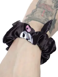 Goth Devil Friend Scrunchie