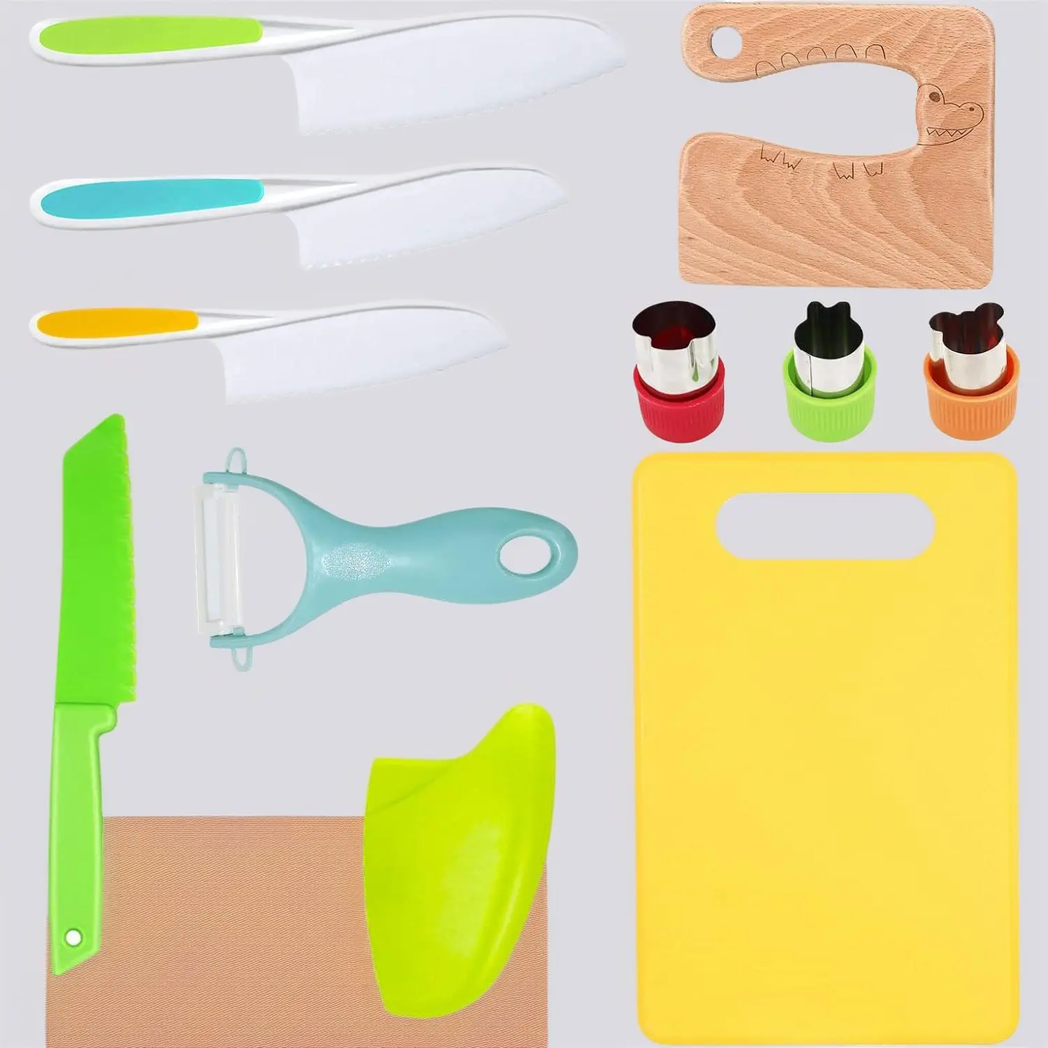 11 Pcs Kids Kitchen Set