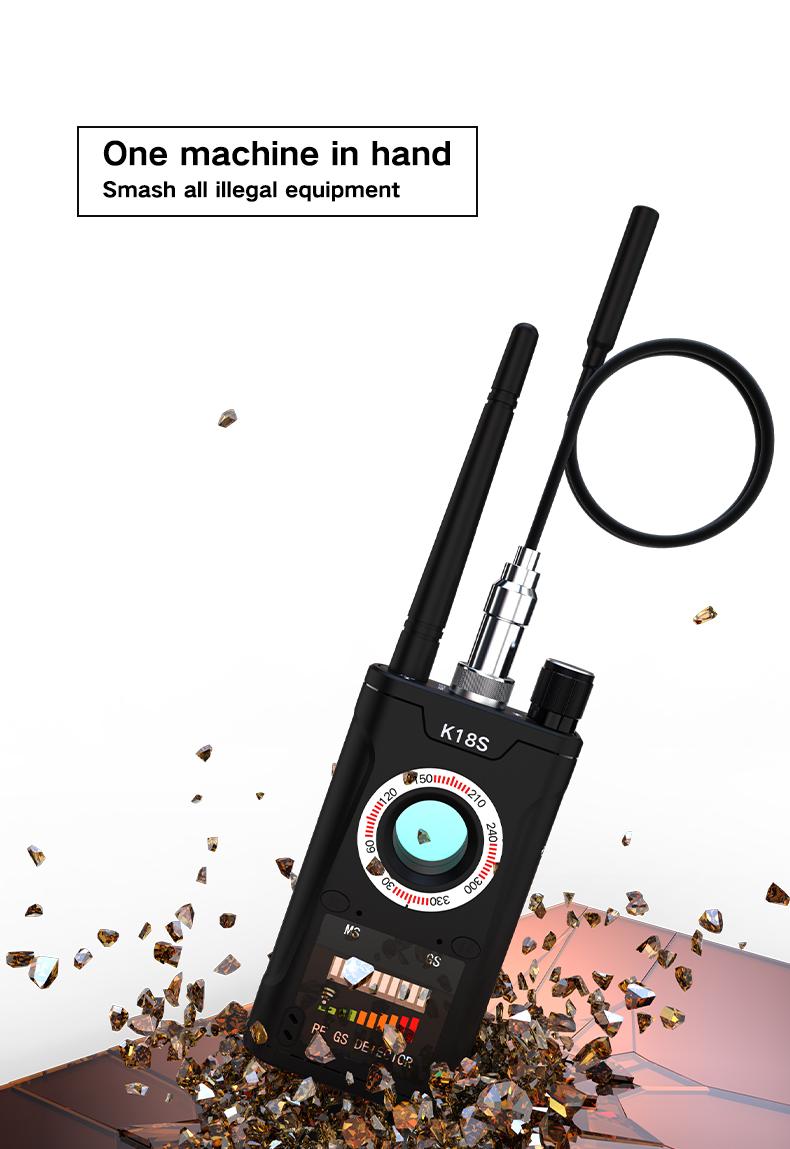 Hidden Camera Detector Anti Spy Gadget Professional Hunter Wireless Signal Car GPS Infrared Search Wiretapping Bug Mini Devices