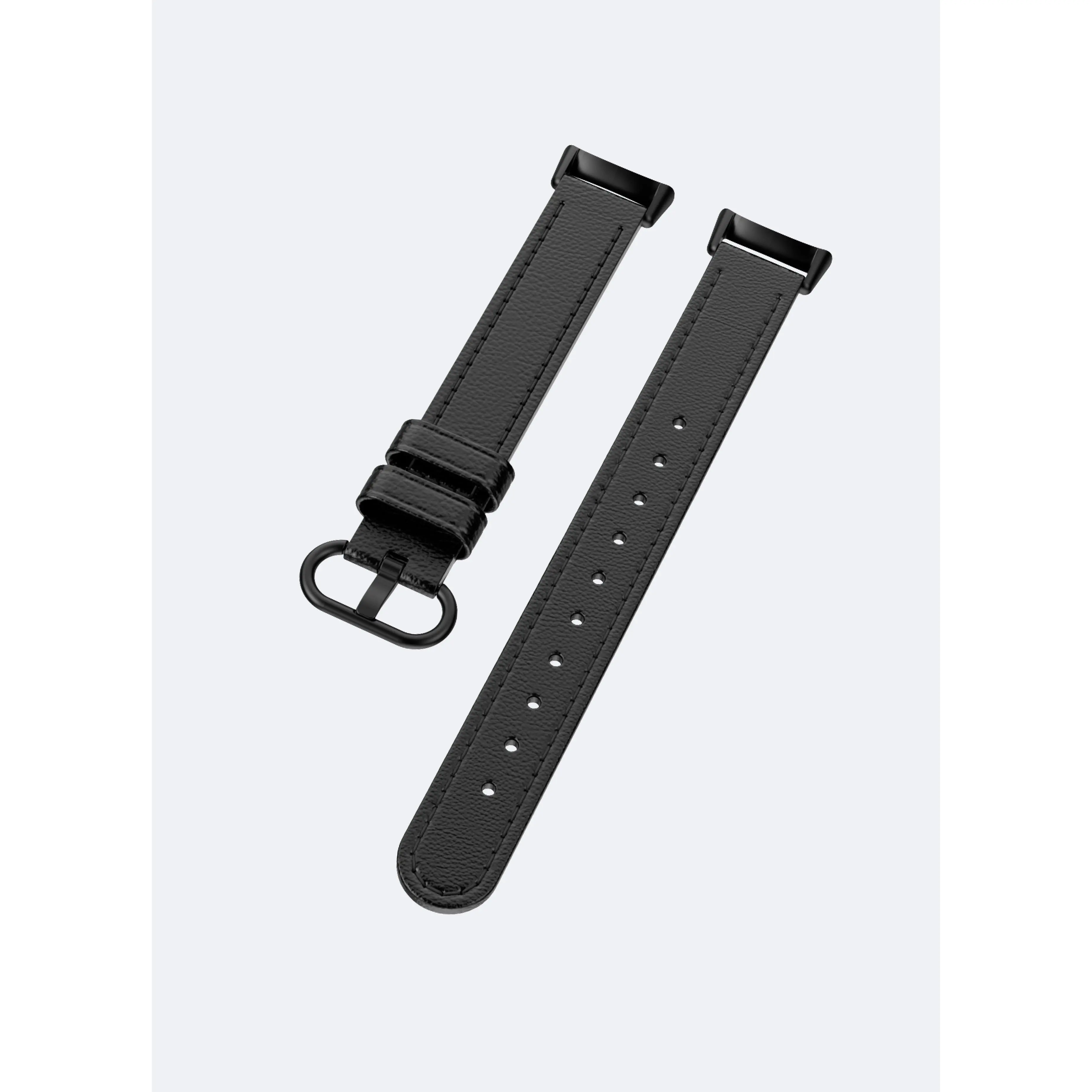 BetterMe Leather Pattern Watch Strap, Classic Design Fitness Tracker Accessory, Suitable for Everyday Wear, Leather Pattern Watch Straps
