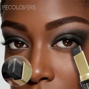 Shimmering Dual-Color Eyeshadow Palette,Eyeshadow Stick Highlight Shadow Stick,Long-Lasting Waterproof Eye Makeup