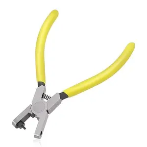 2.0mm Watch Band Leather Round Hole Punch Plier Universal,Shoe Strap Hole Puncher, Wrist Belt Puncher Pliers Repair Tools, Suitable for Belts, Shoes, Fabric, DIY Crafts Projects, Dog Collars