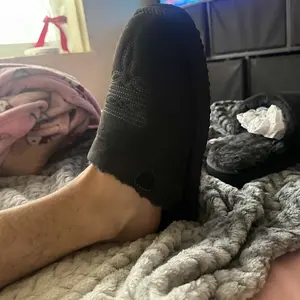 OOW Cowboy Boot Slippers for Men Western House Slippers Indoor & Outdoor Square Toe Chestnut Soft Faux Fur Lining Durable Cotton Fabric